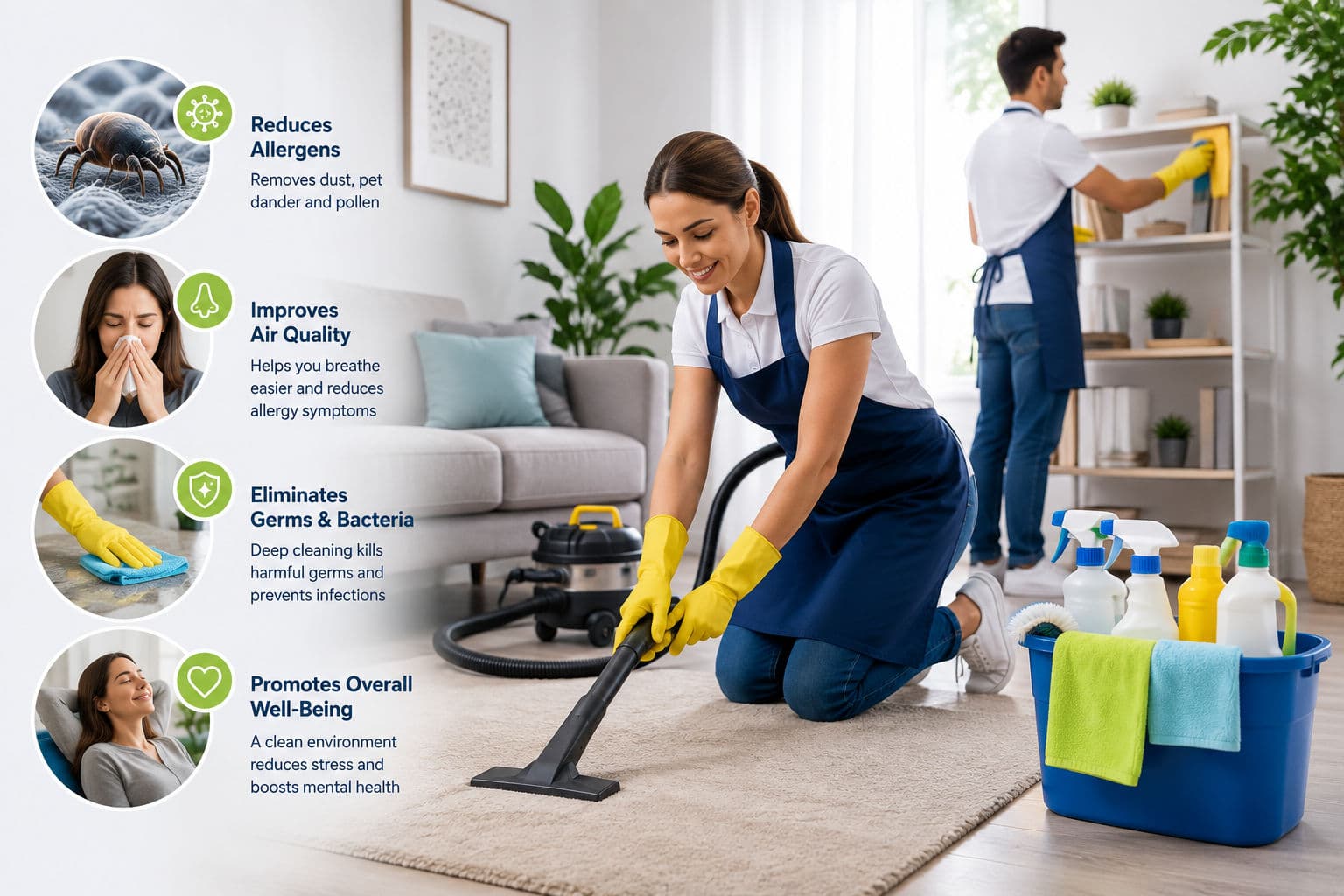 What Are the Health Benefits of Professional Deep Cleaning? image